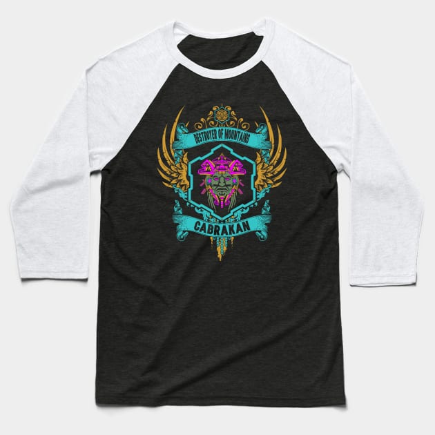 CABRAKAN - LIMITED EDITION Baseball T-Shirt by FlashRepublic